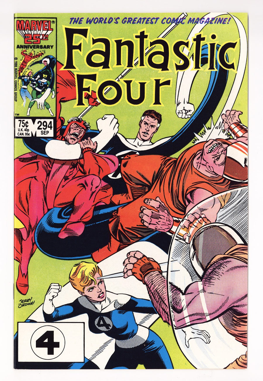 Fantastic Four Vol 1 294 High Grade (1986) 