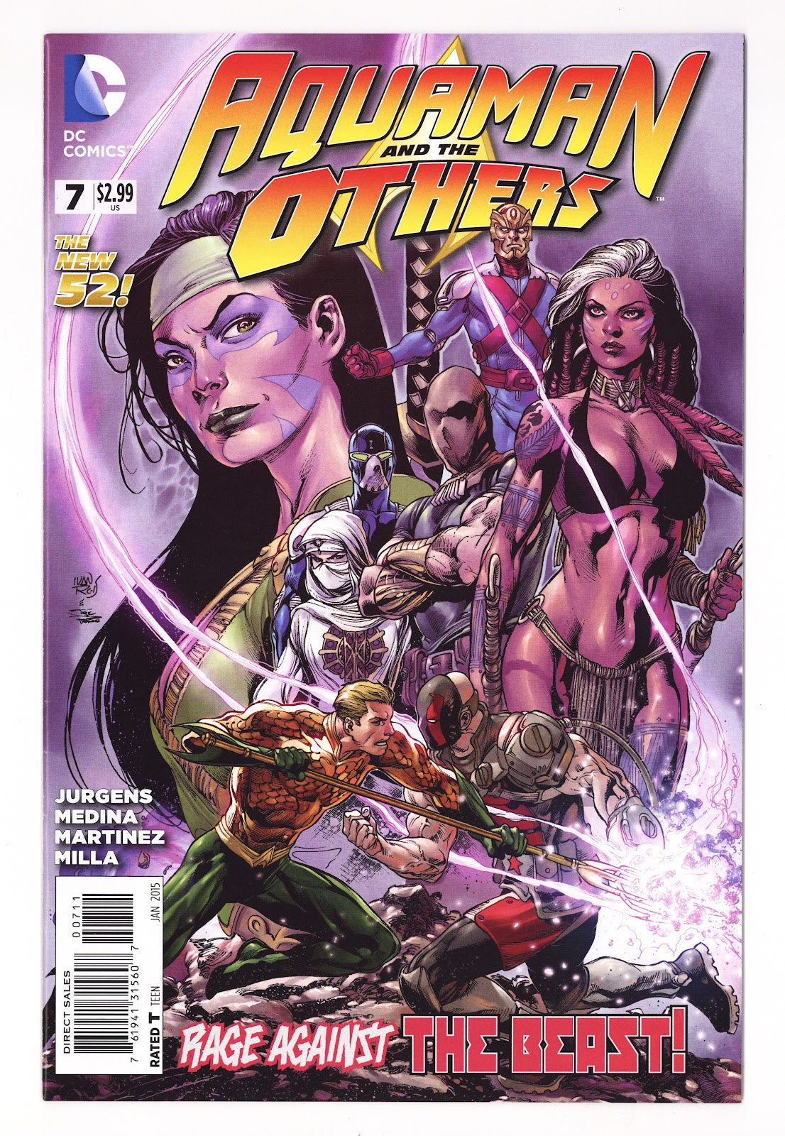Aquaman and the Others 7 High Grade (2015) 