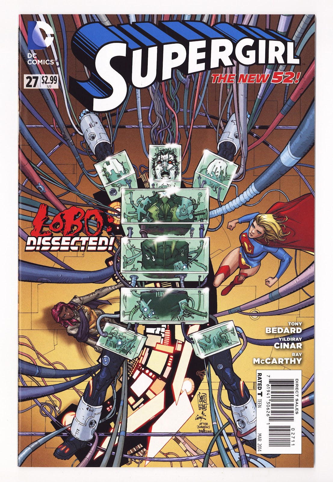 Supergirl Vol 6 27  High Grade   (2014)   Direct Sales  
