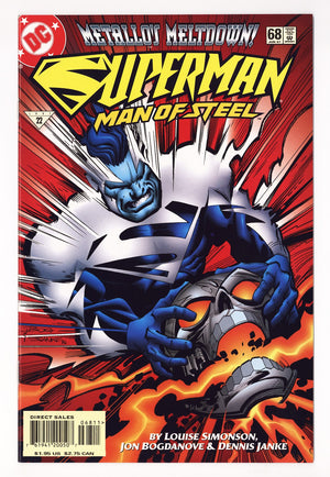 Superman: The Man of Steel 68 High Grade (1997) Sales