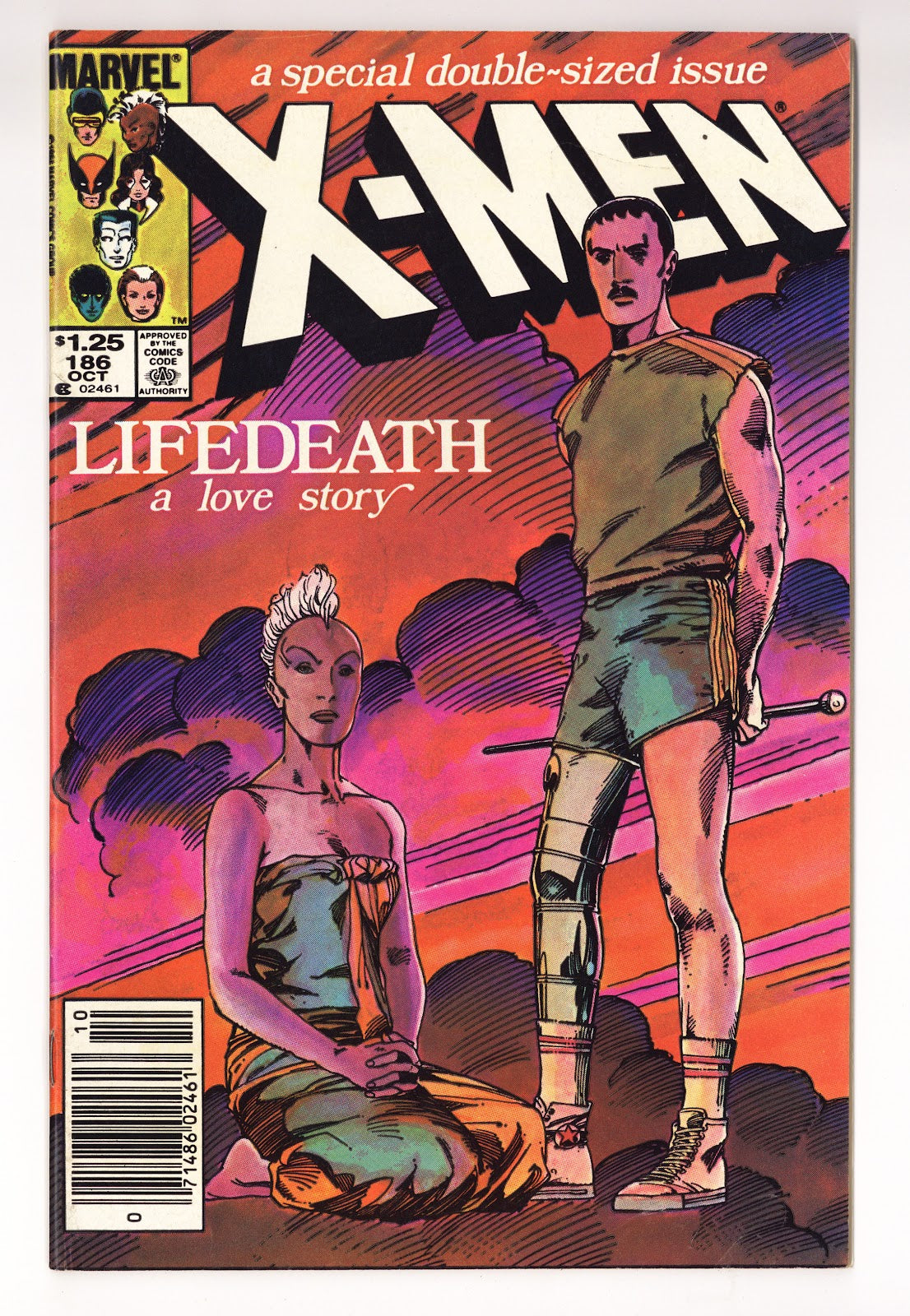 The Uncanny X-Men Vol 1 186  Mid Grade   (1984)   Canadian Price Variant