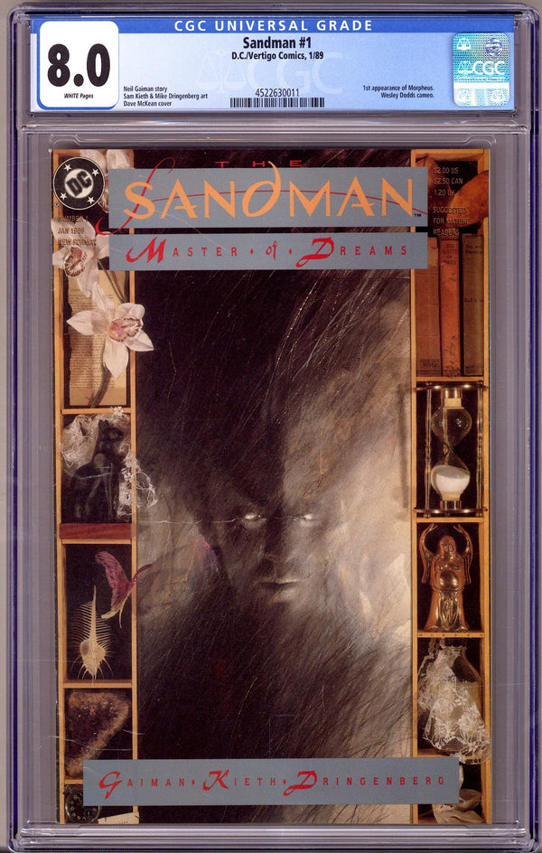 Sandman Vol 2 1 CGC 8.0 (VF)   (1989)