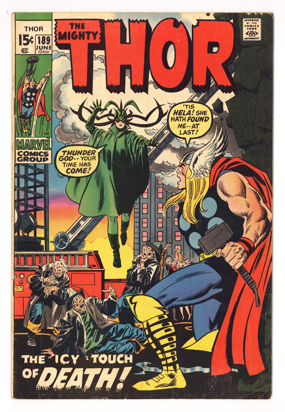 Thor Vol 1 189 GD/VG (3.0) (1971) 