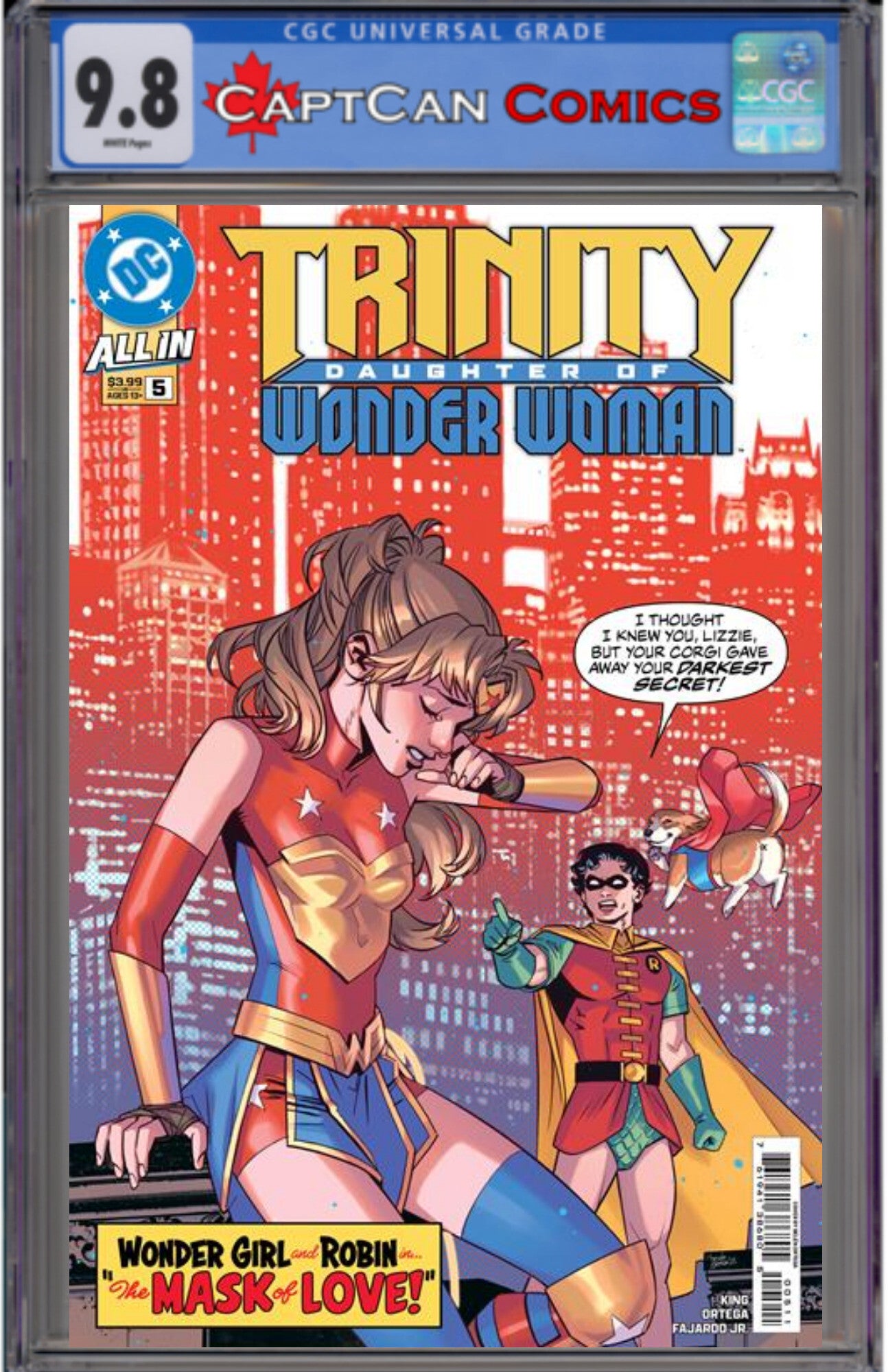 TRINITY DAUGHTER OF WONDER WOMAN #5 (OF 6) CVR A BELEN ORTEGA