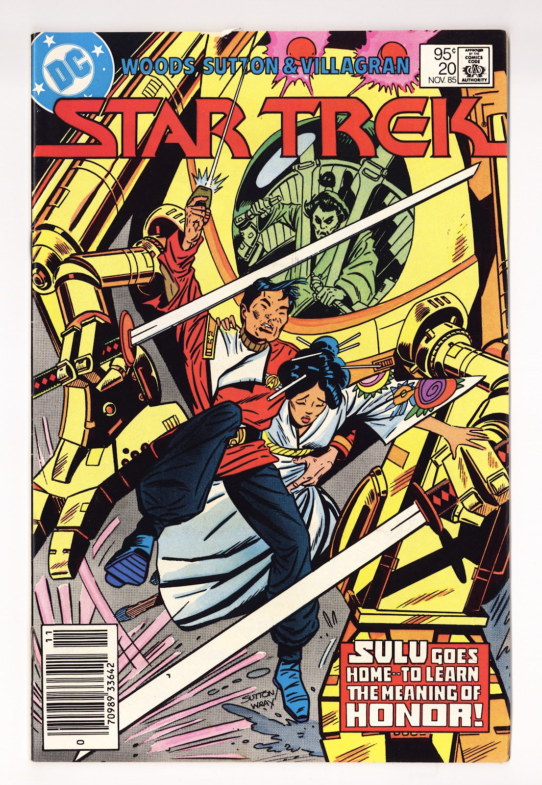 Star Trek Vol 1 20  Low Grade   (1985)   Canadian Price Variant