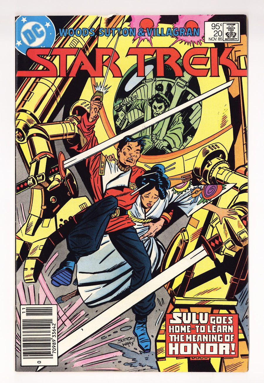 Star Trek Vol 1 20  Low Grade   (1985)   Canadian Price Variant