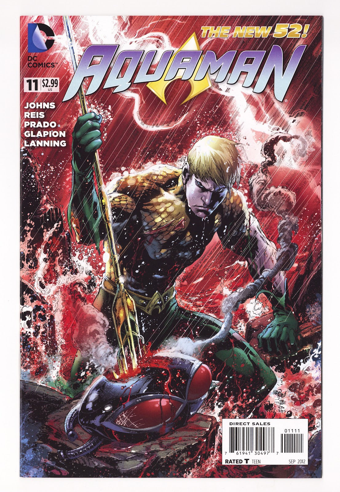 Aquaman Vol 7 11 High Grade (2012) 
