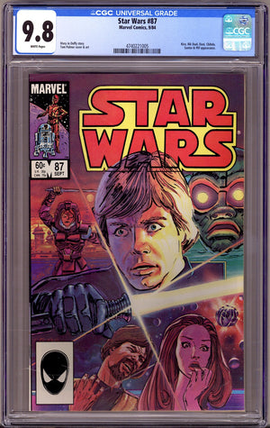 Star Wars Vol 1 87 CGC 9.8 (NM/M) (1984)