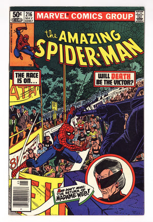 The Amazing Spider-Man Vol 1 216 Mid Grade (1981) Newsstand