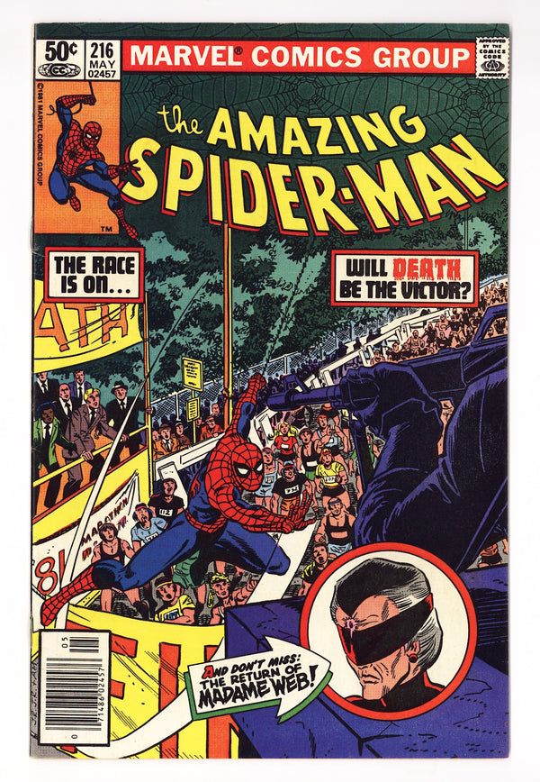 The Amazing Spider-Man Vol 1 216 Mid Grade (1981) Newsstand