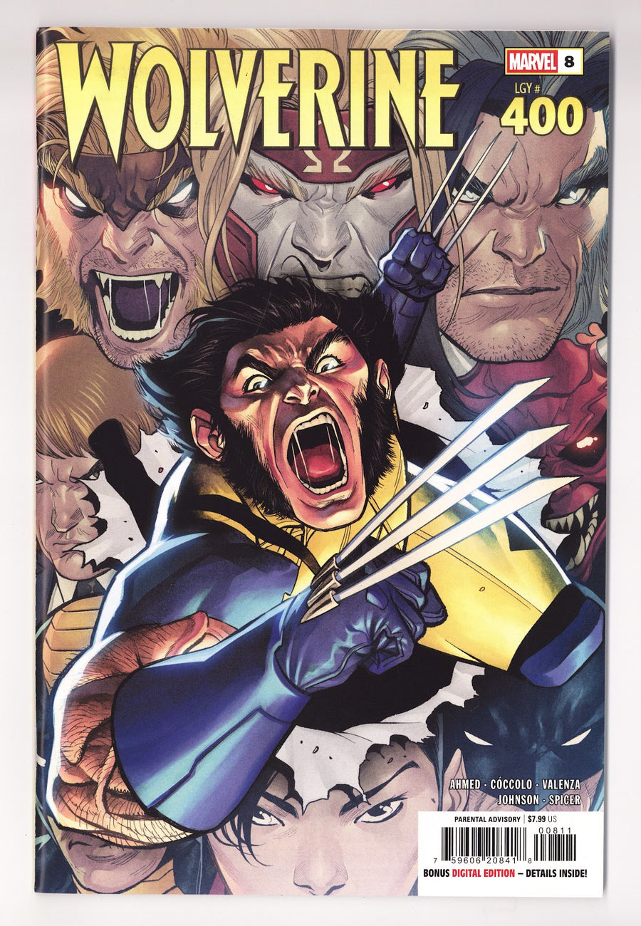 Wolverine Vol 8 8 (400) High Grade (2025) 