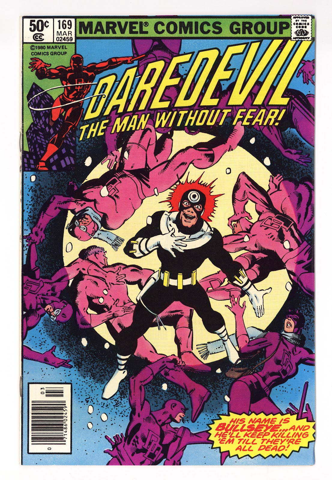 Daredevil Vol 1 169 FN/VF (7.0) (1981) Newsstand 