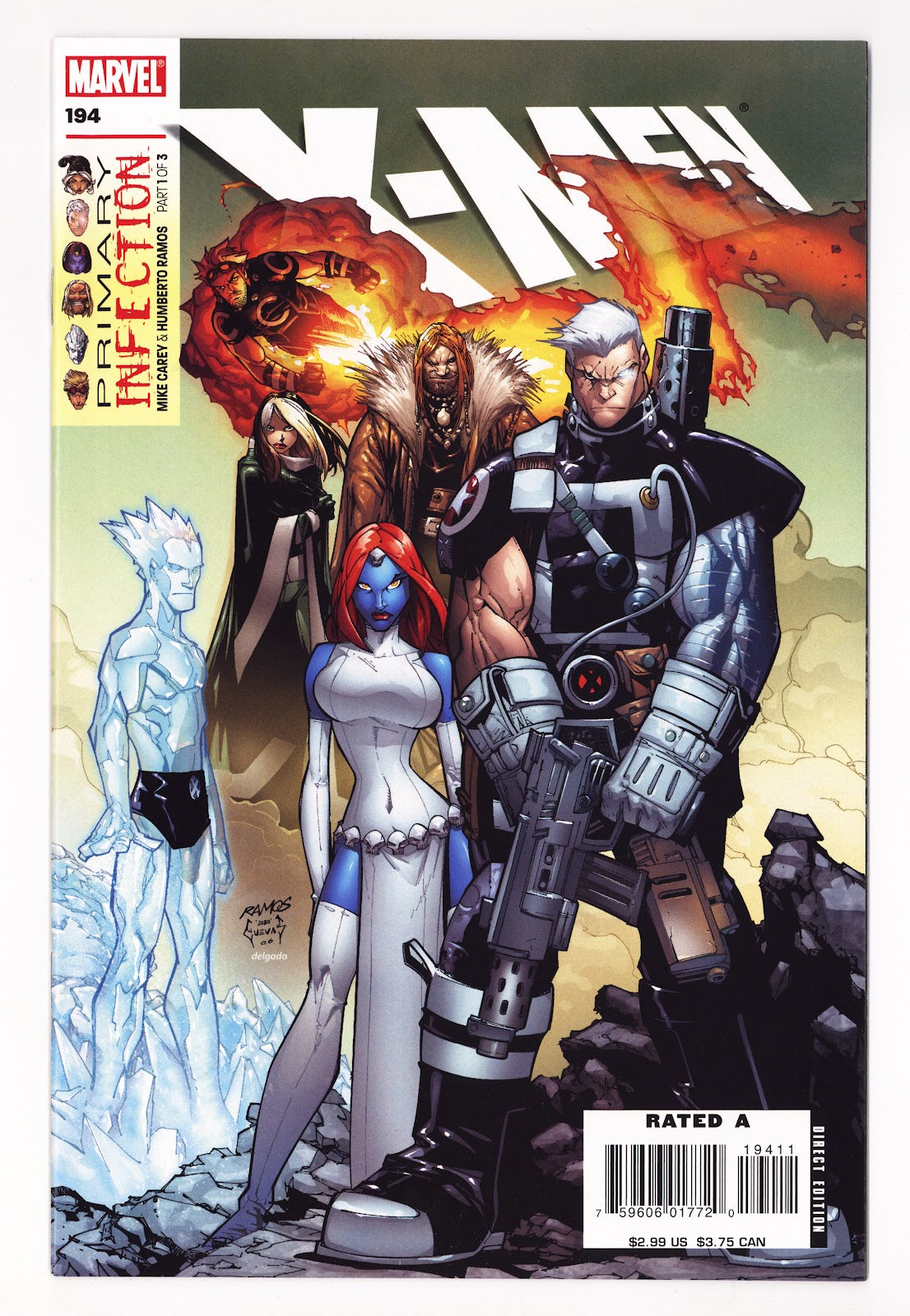 X-Men 194 High Grade (2007) 