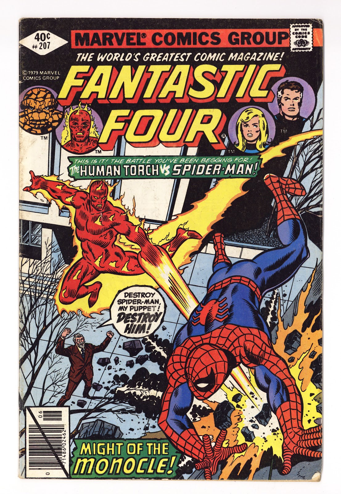 Fantastic Four Vol 1 207 Low Grade (1979) 
