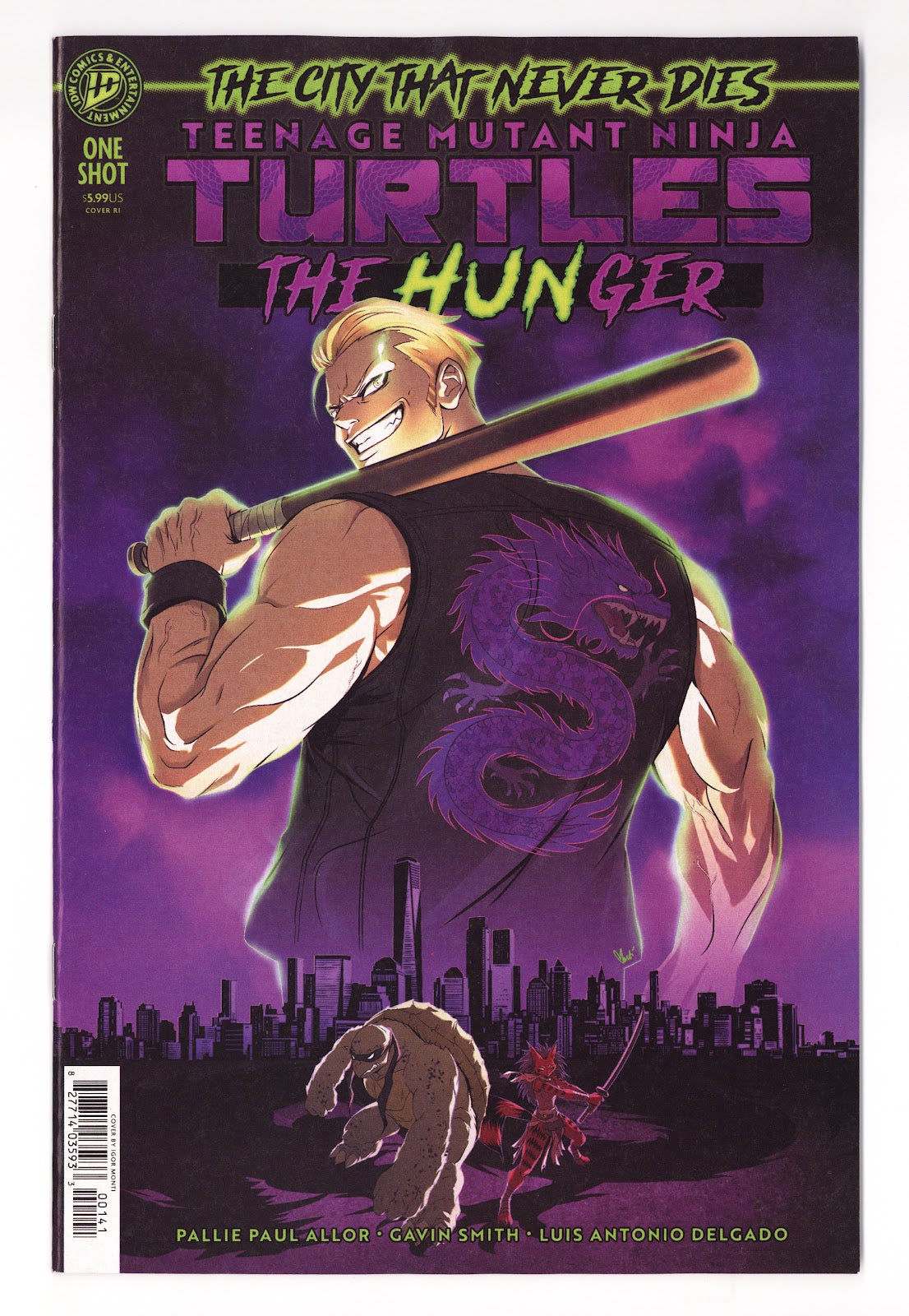 Teenage Mutant Ninja Turtles: The Hunger #1 NM (9.6) (2026) Monti Incentive