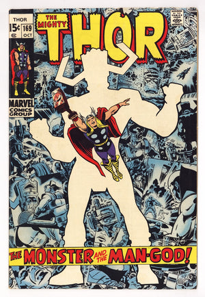 Thor Vol 1 169 FN+ (6.5) (1969)