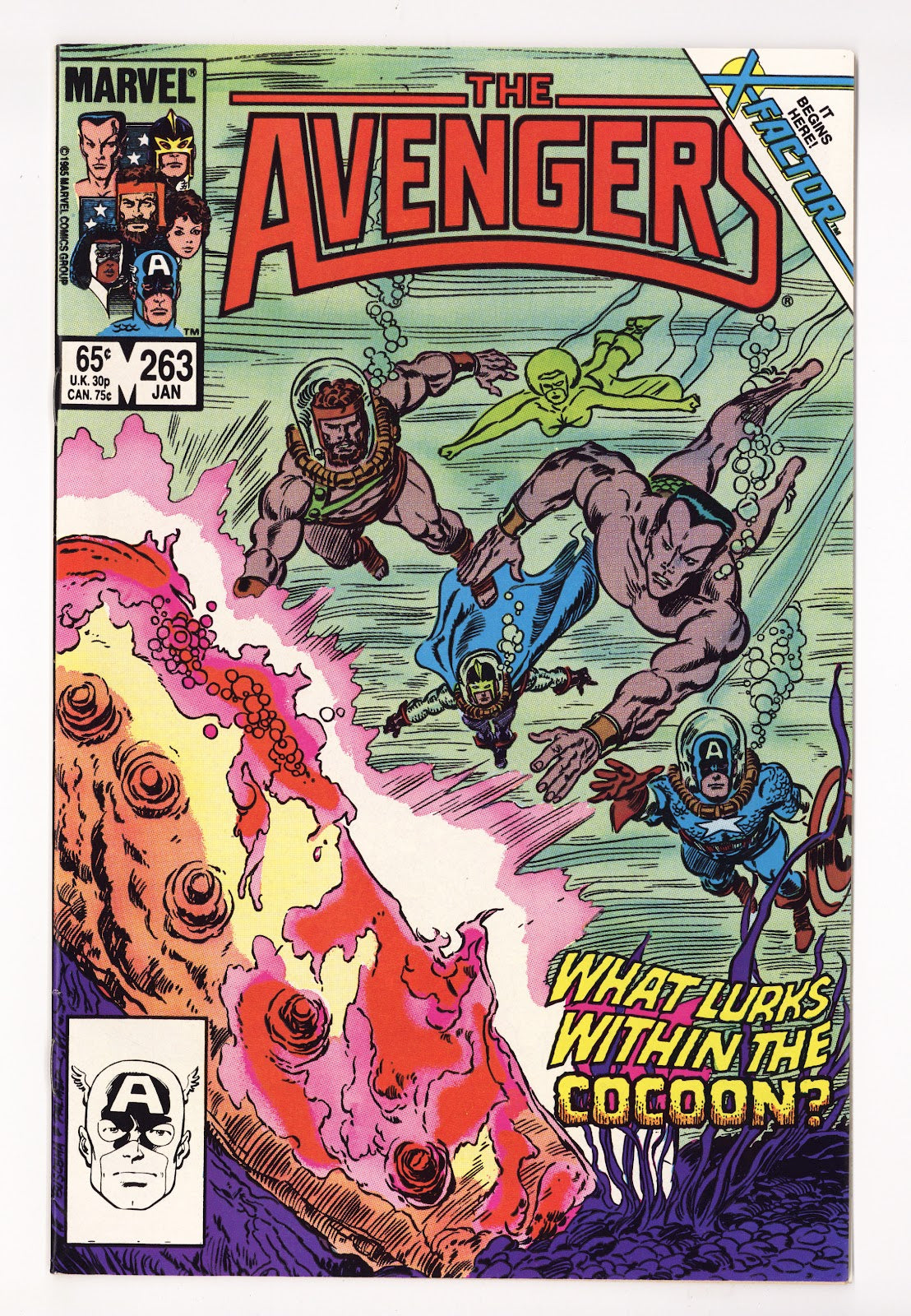 The Avengers Vol 1 263 High Grade (1986) Direct 