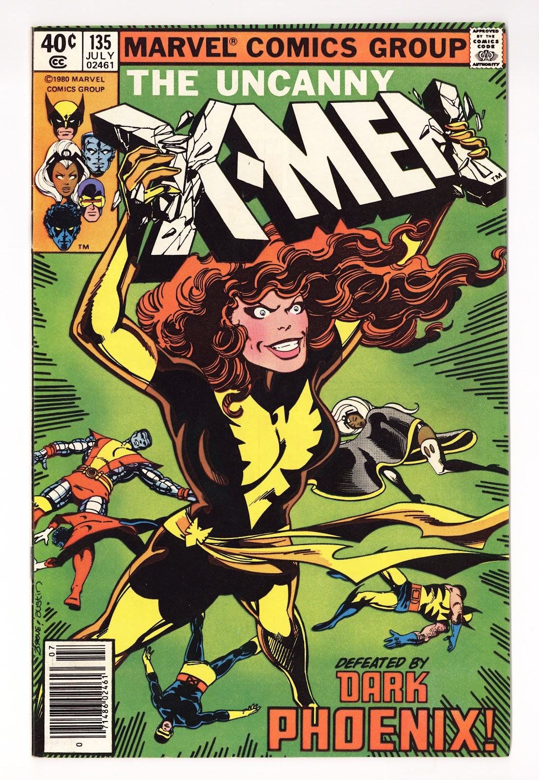 The X-Men Vol 1 135  FN+ (6.5)   (1980)   Newsstand  