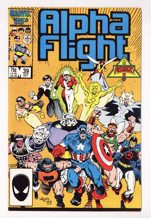 Alpha Flight Vol 1 39 High Grade (1986) Direct