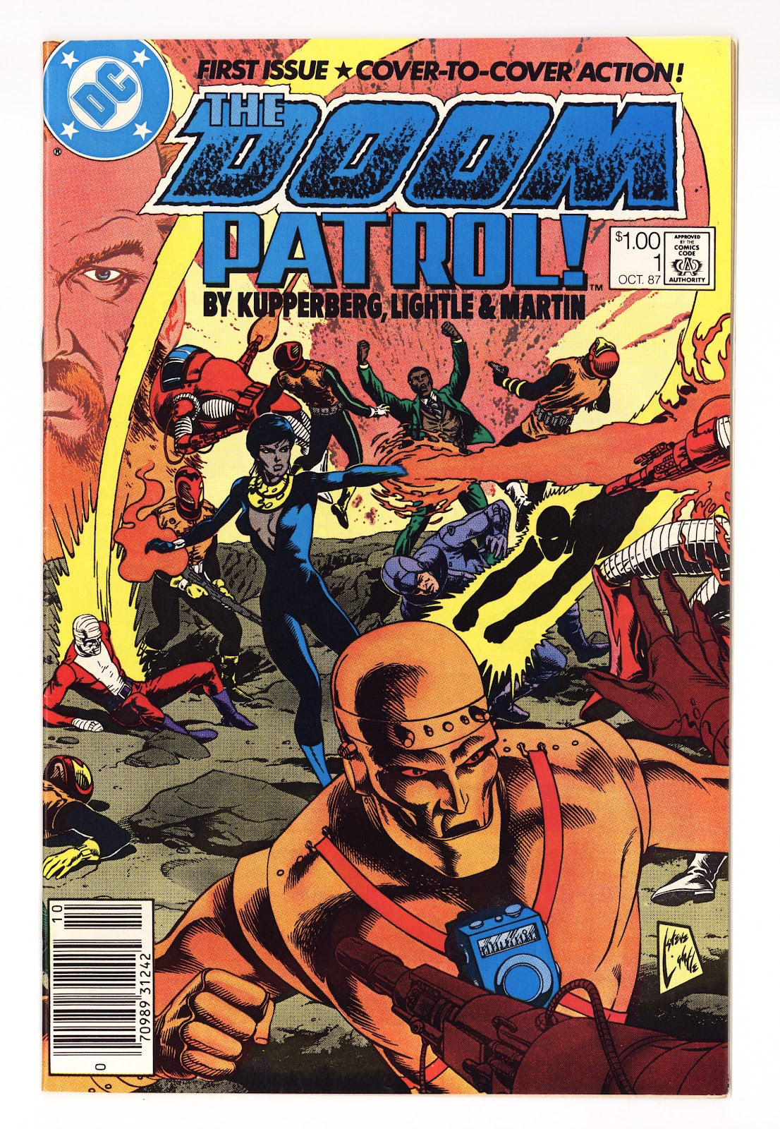 Doom Patrol Vol 2 1  Mid Grade   (1987)   Canadian Edition  