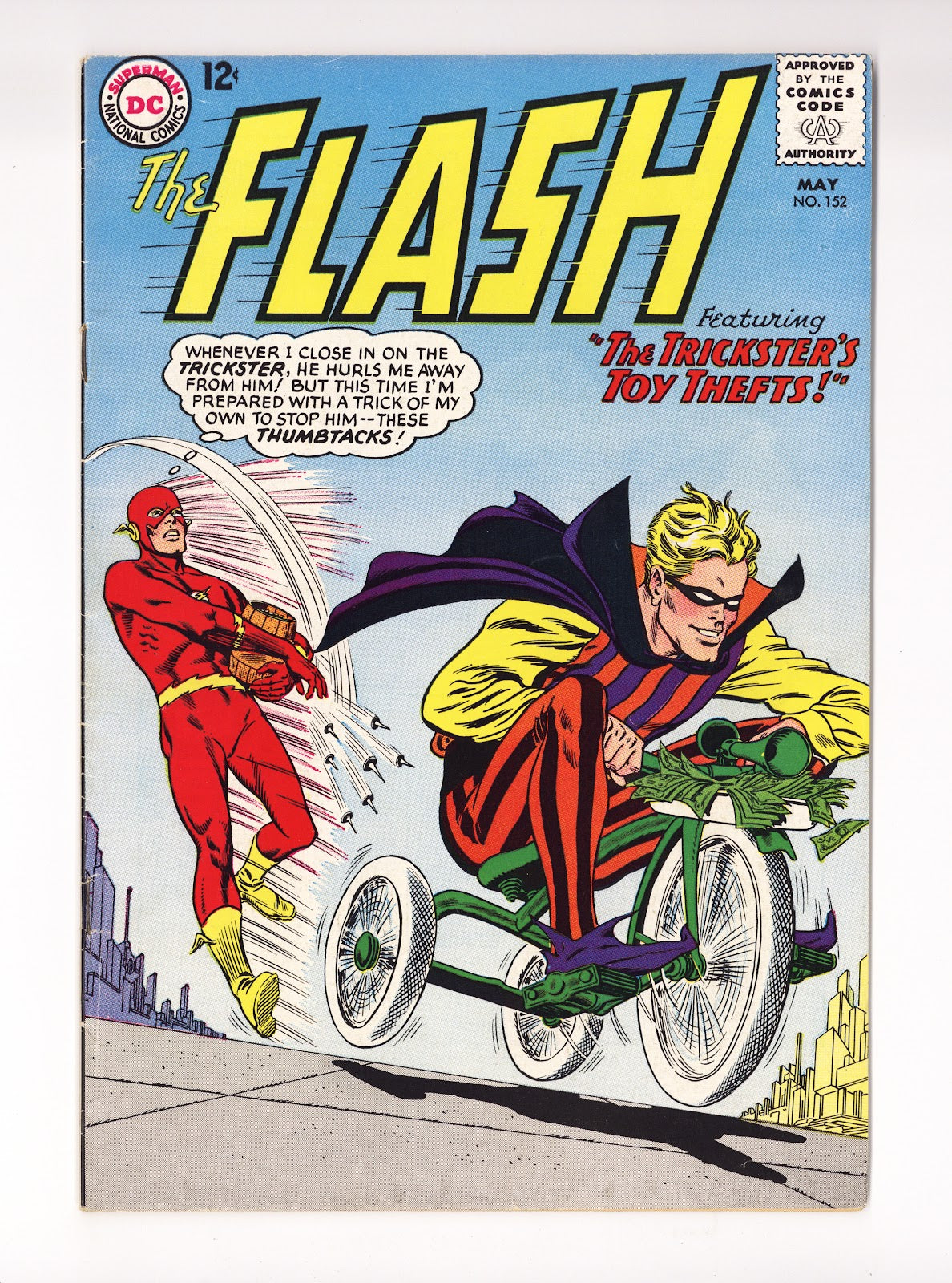 The Flash Vol 1 152  FN- (5.5)   (1965)     