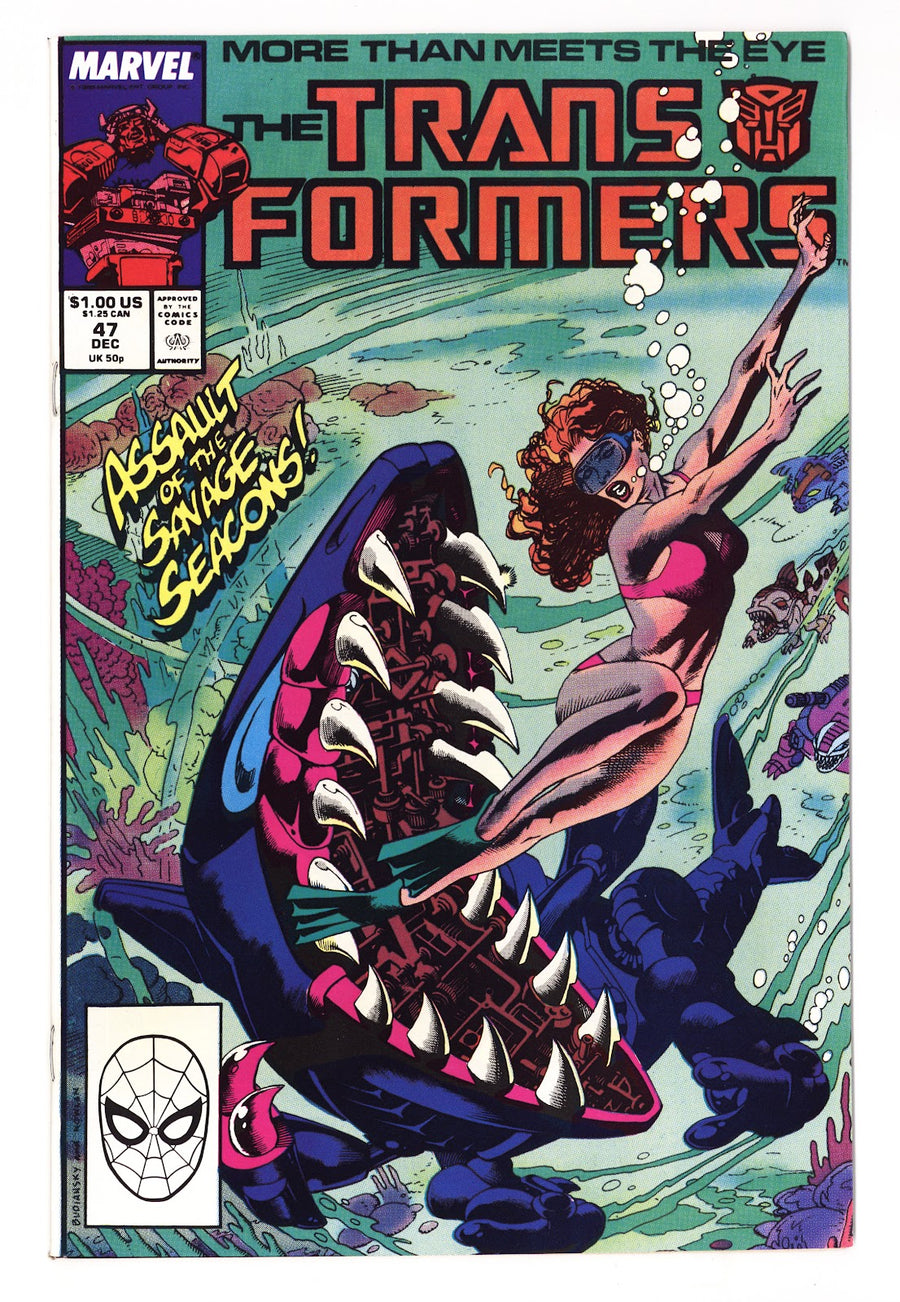 The Transformers Vol 1 47  VF+ (8.5)   (1988)     