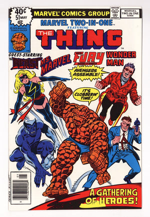 Marvel Two-in-One Vol 1 51  High Grade   (1979)