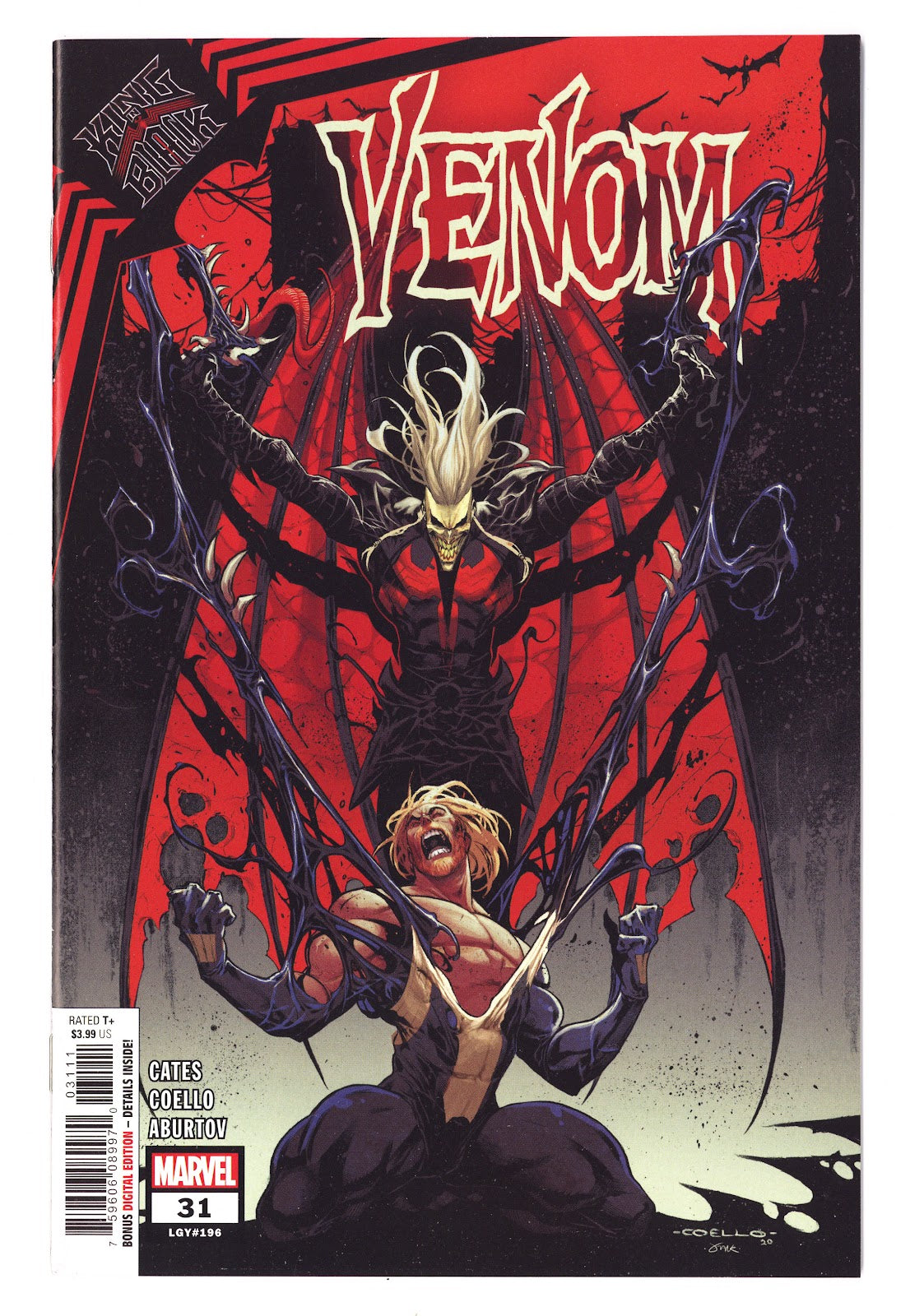 Venom Vol 4 31 (196) High Grade (2021) Iban Coello Cover 