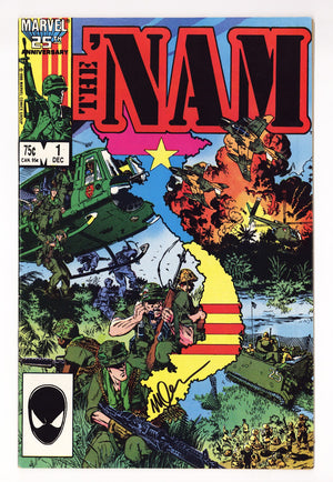 The 'Nam Vol 1 1  FN (6.0)   (1986)     Signed xMichael Golden