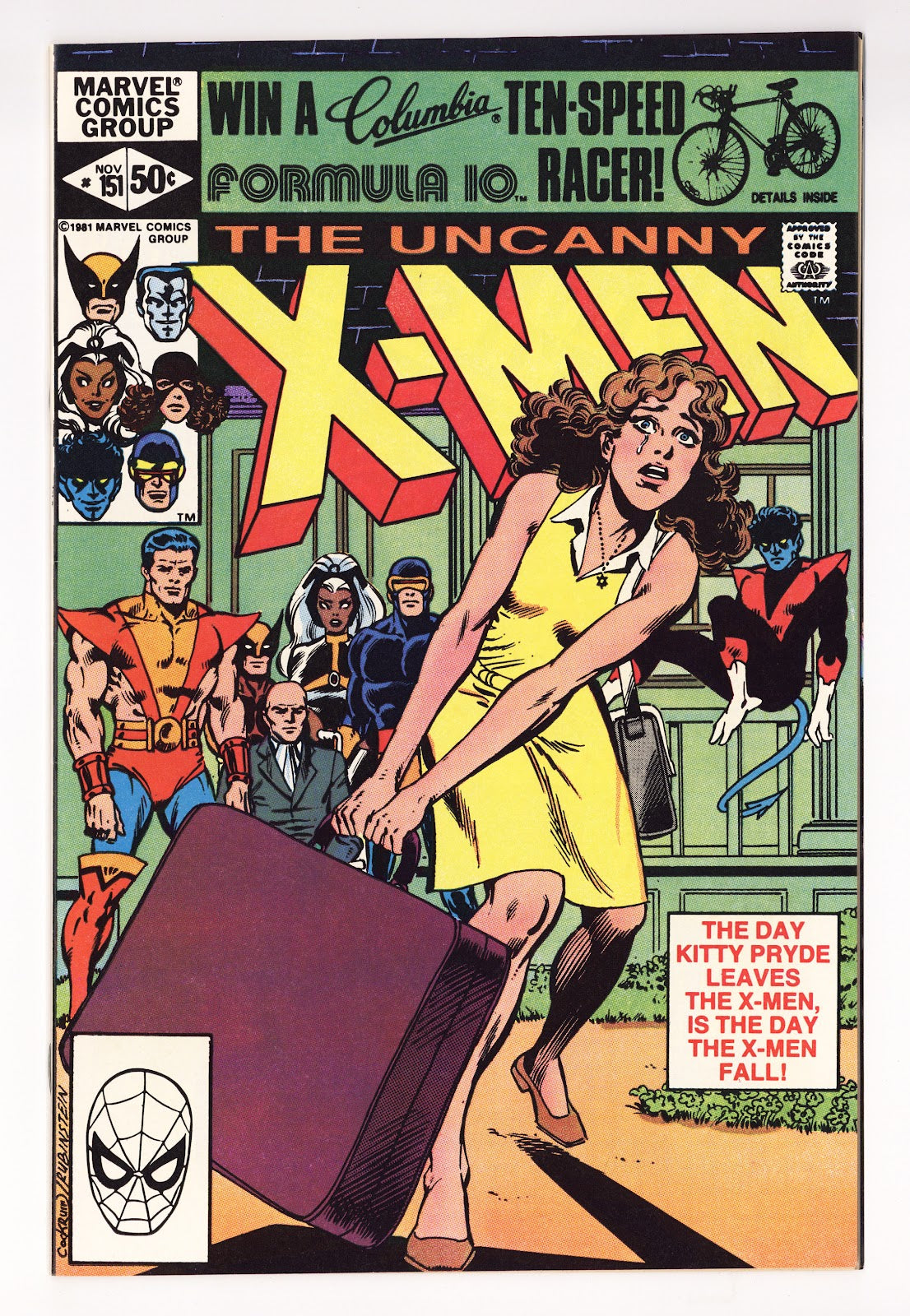 The Uncanny X-Men Vol 1 151  VF/NM (9.0)   (1981)     