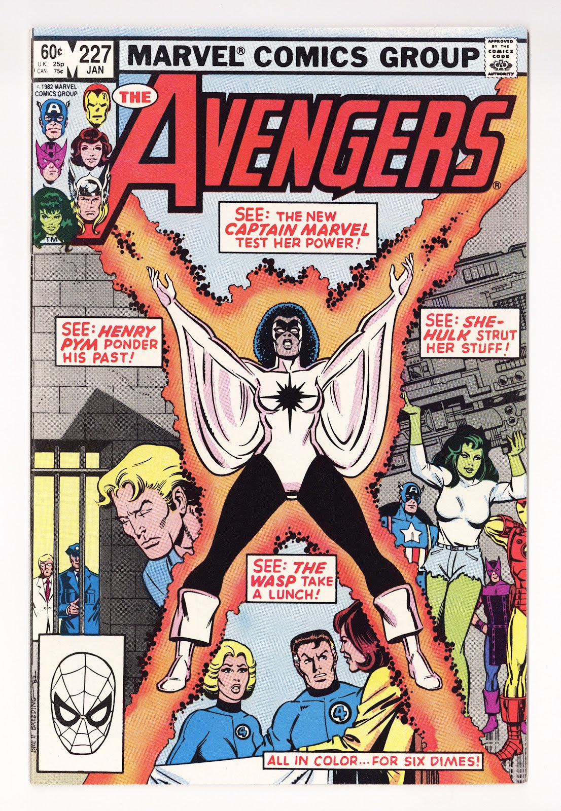 The Avengers Vol 1 227 High Grade (1983) 