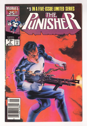 The Punisher Vol 1 5  VF/NM (9.0)   (1986)   Newsstand