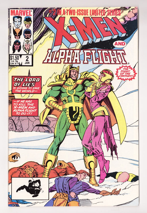 X-Men / Alpha Flight Vol 1 2 High Grade (1986)