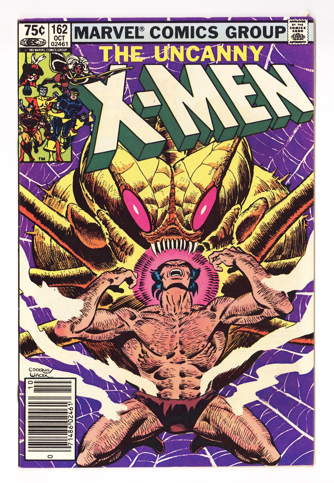 The Uncanny X-Men Vol 1 162  FN- (5.5)   (1982)   Canadian Price Variant  