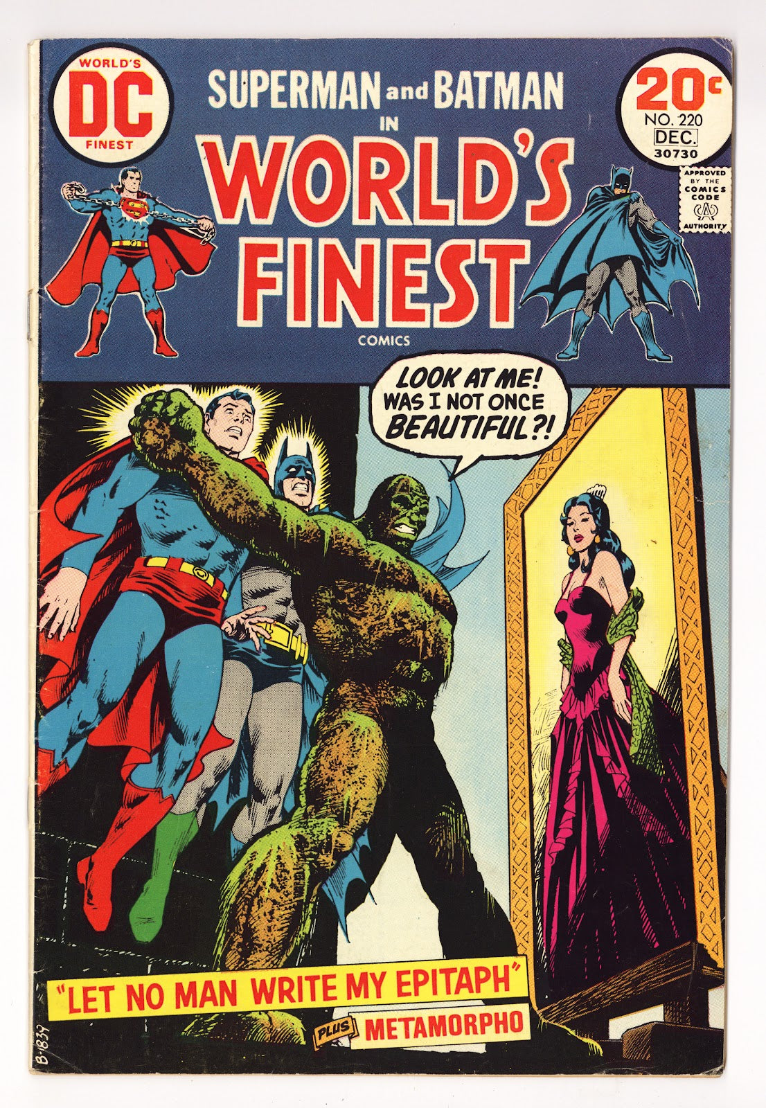 World's Finest Comics   220  Low Grade   (1973)