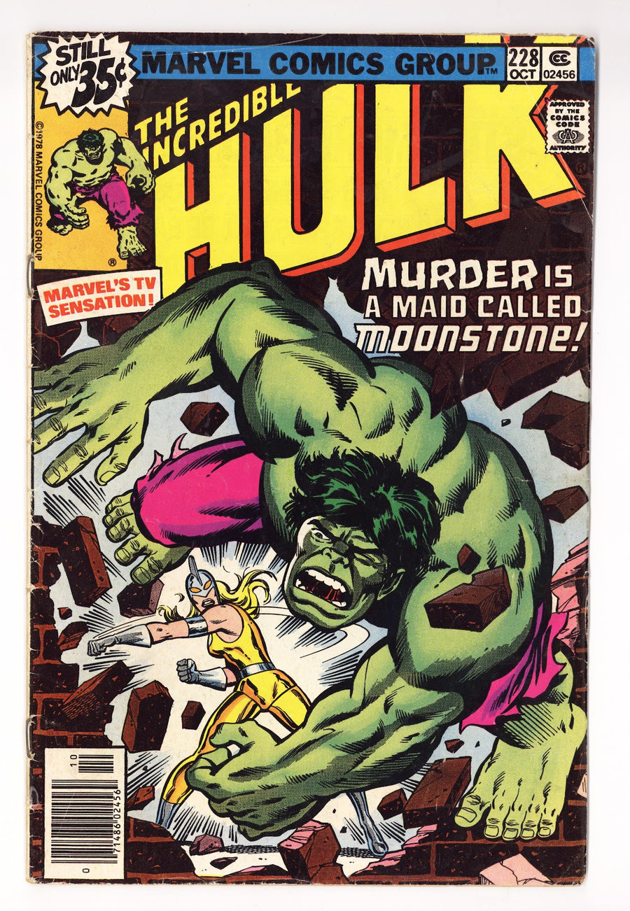 The Incredible Hulk Vol 1 228  Very Low Grade   (1978)     