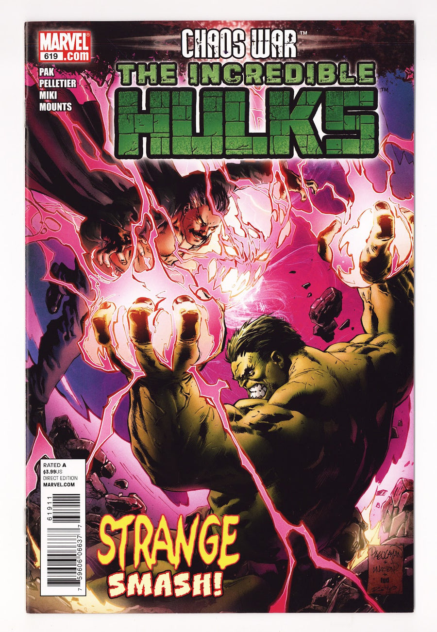 Incredible Hulks   619  High Grade   (2011)     