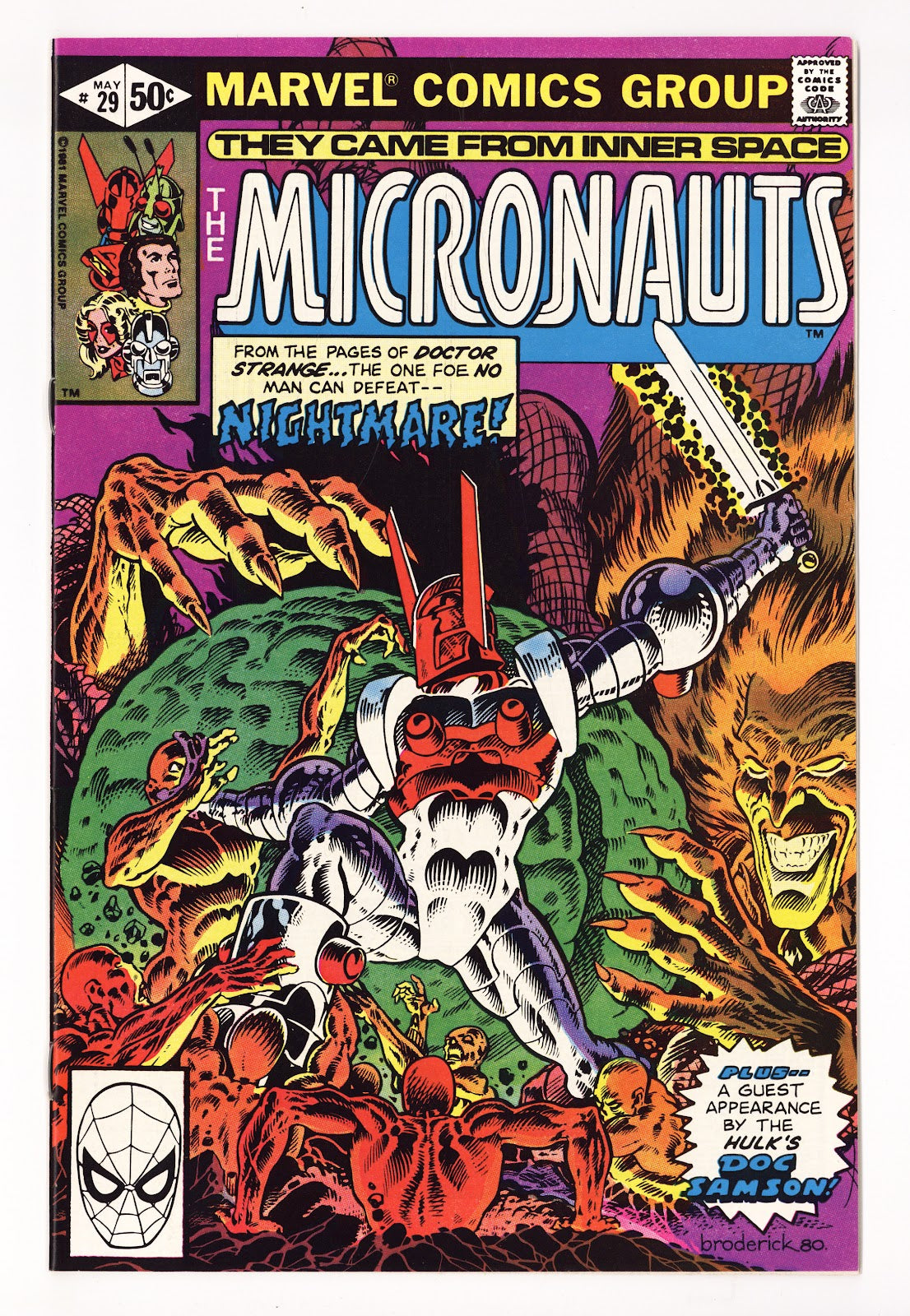 Micronauts Vol 1 29  High Grade   (1981)     