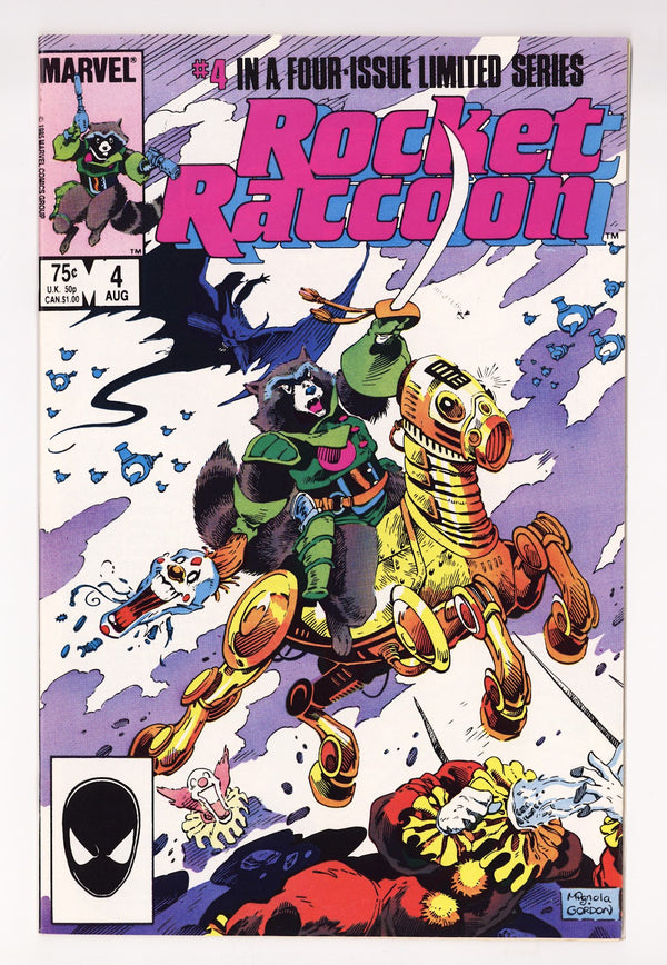 Rocket Raccoon Vol 1 4 VF- (7.5) (1985)