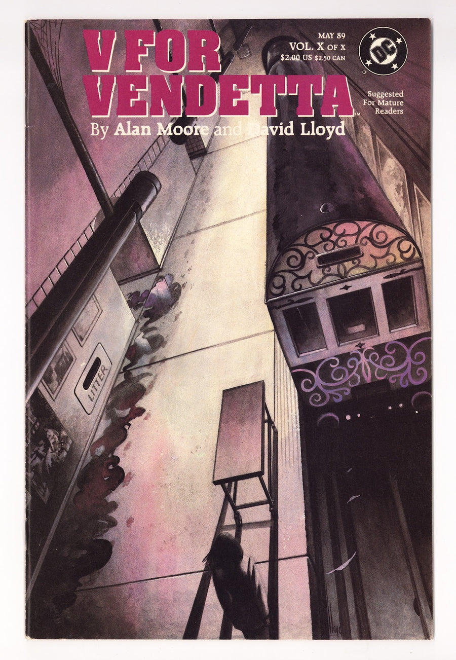 V for Vendetta   10  Mid Grade   (1989)     