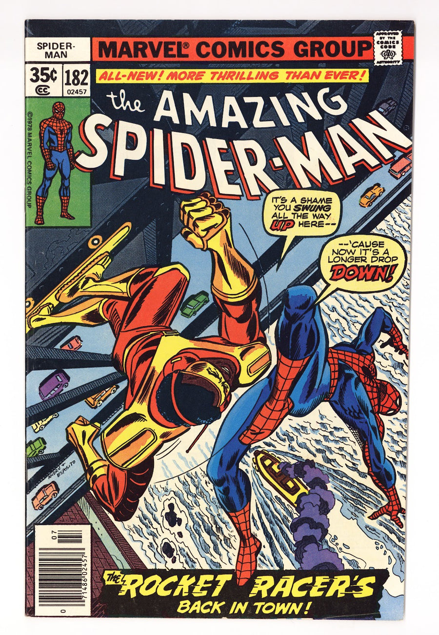 The Amazing Spider-Man Vol 1 182  FN/VF (7.0)   (1978)