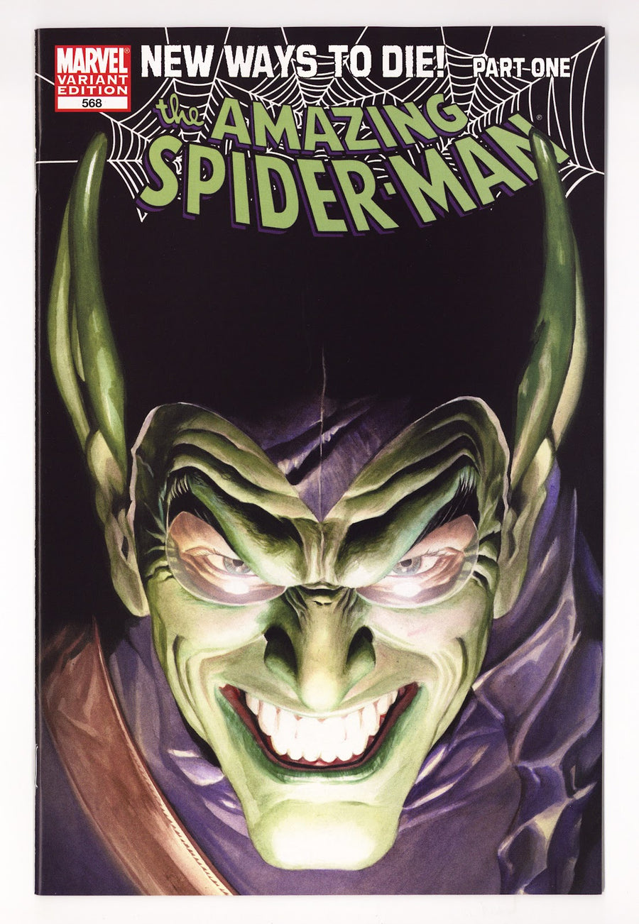 The Amazing Spider-Man Vol 2 568  VF/NM (9.0)   (2008) Ross   Variant Edition - Alex Ross Cover