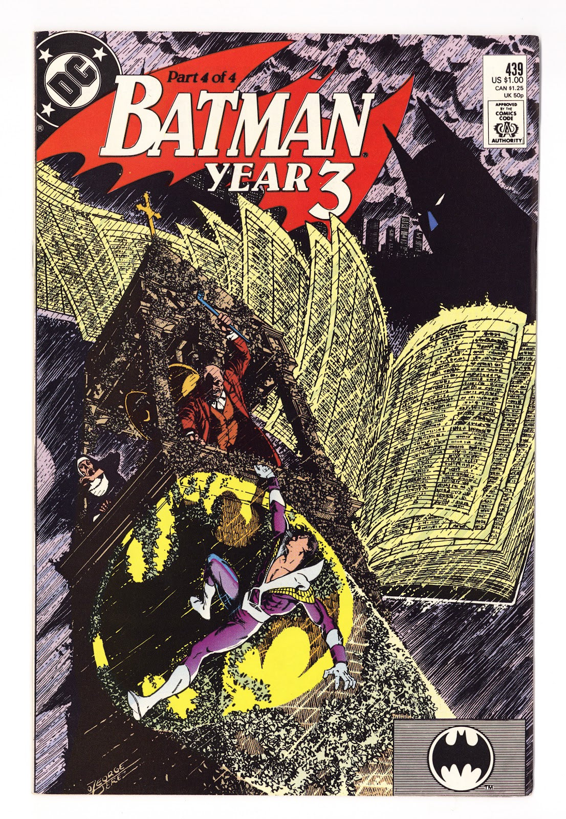Batman Vol 1 439 High Grade (1989) Direct 
