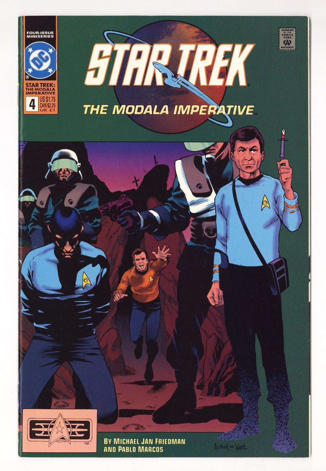 Star Trek - The Modala Imperative   4  Mid Grade   (1991)