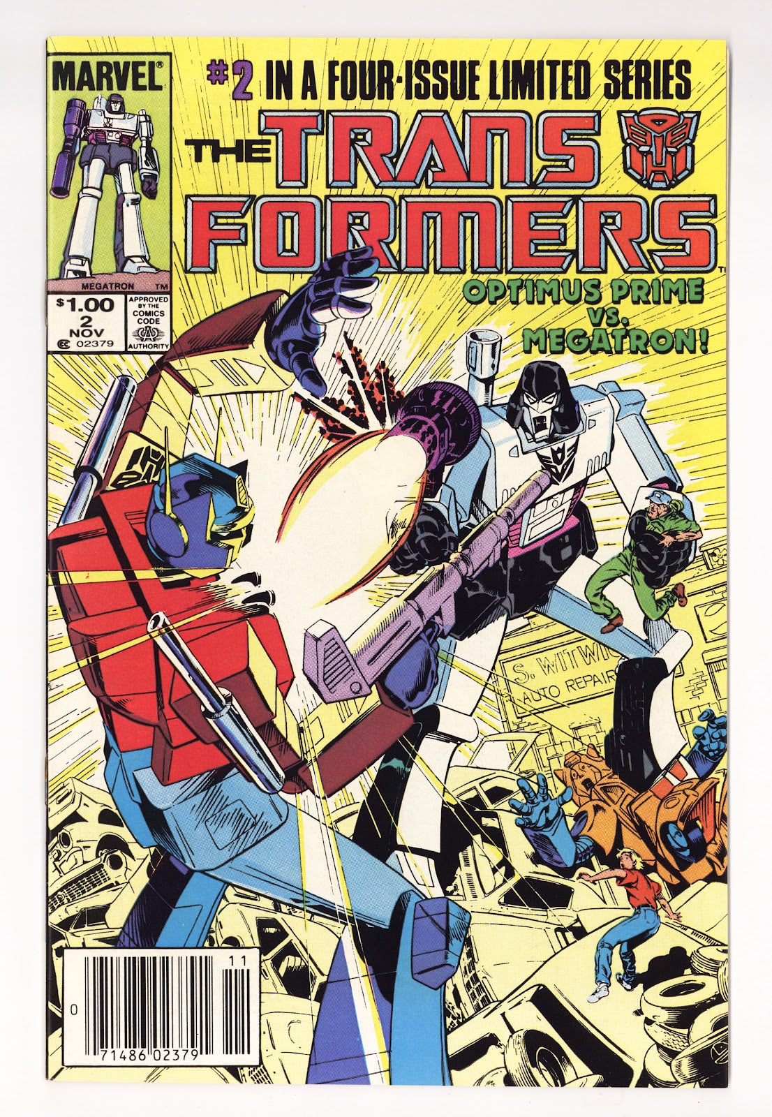 The Transformers Vol 1 2  VF/NM (9.0)   (1984)   Canadian  