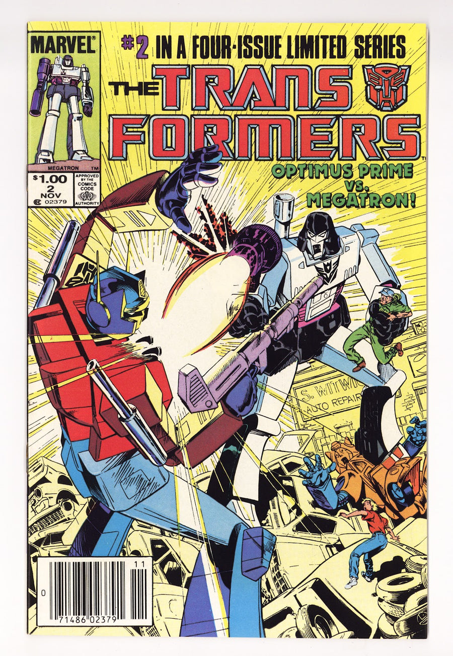The Transformers Vol 1 2  VF/NM (9.0)   (1984)   Canadian  