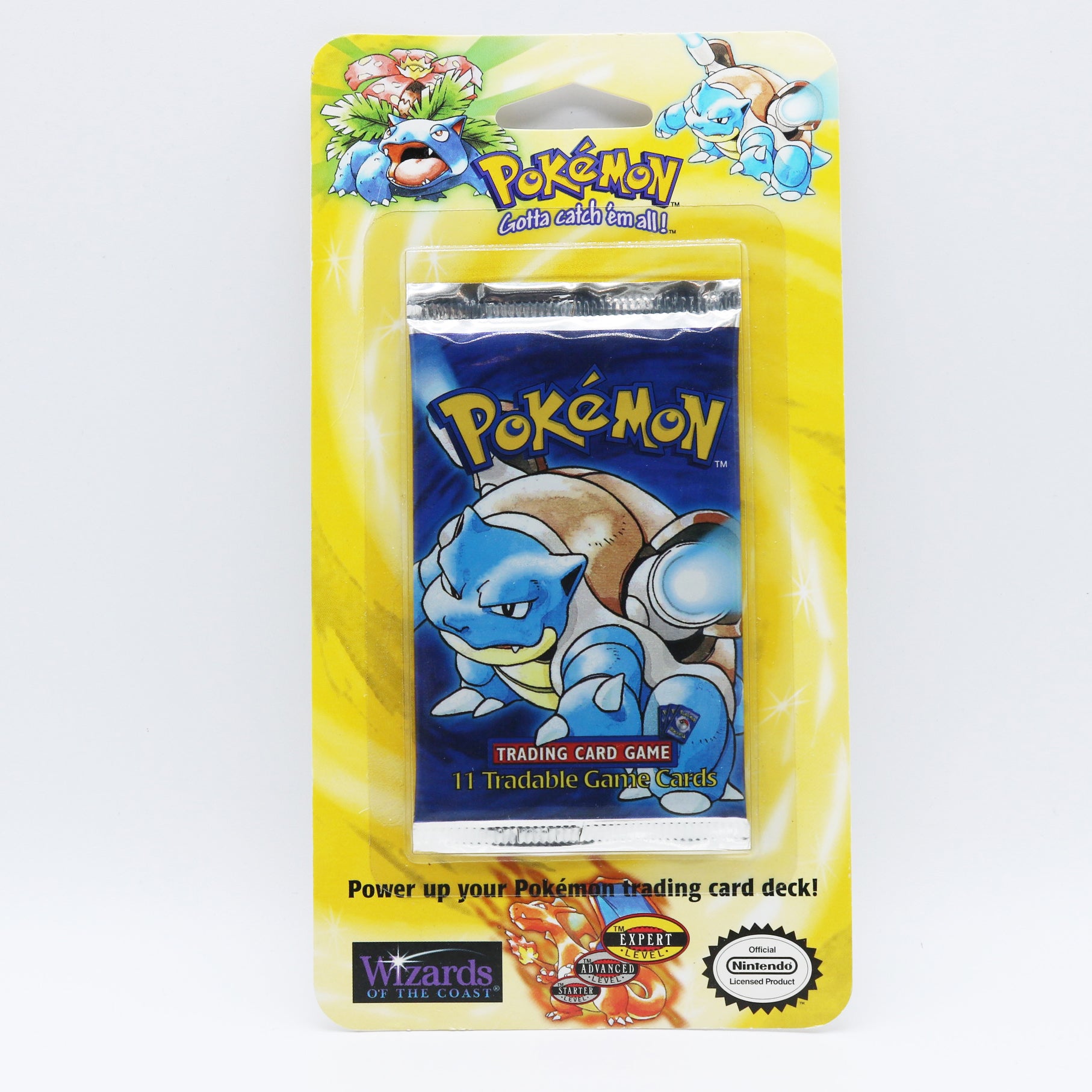Pokemon Base Set Potential Shadowless Blister Blastoise, Sealed (1999)