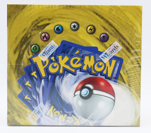 Pokemon Base Set Booster Box Green Wing, With Acrylic Case 36 Packs, Sealed (1999)