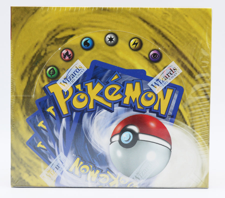 Pokemon Base Set Booster Box Green Wing, With Acrylic Case 36 Packs, Sealed (1999)