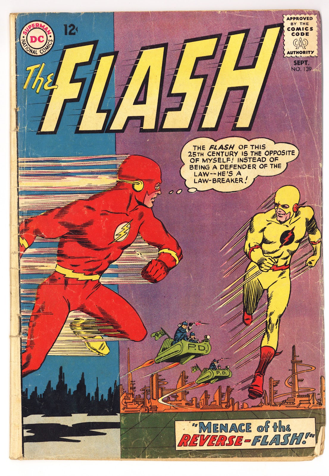 The Flash Vol 1 139  GD/VG (3.0)   (1963)     